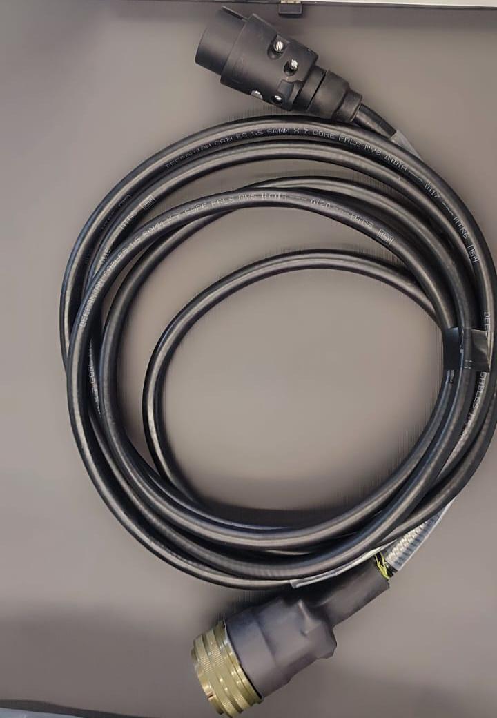 Circular connector cable assembly